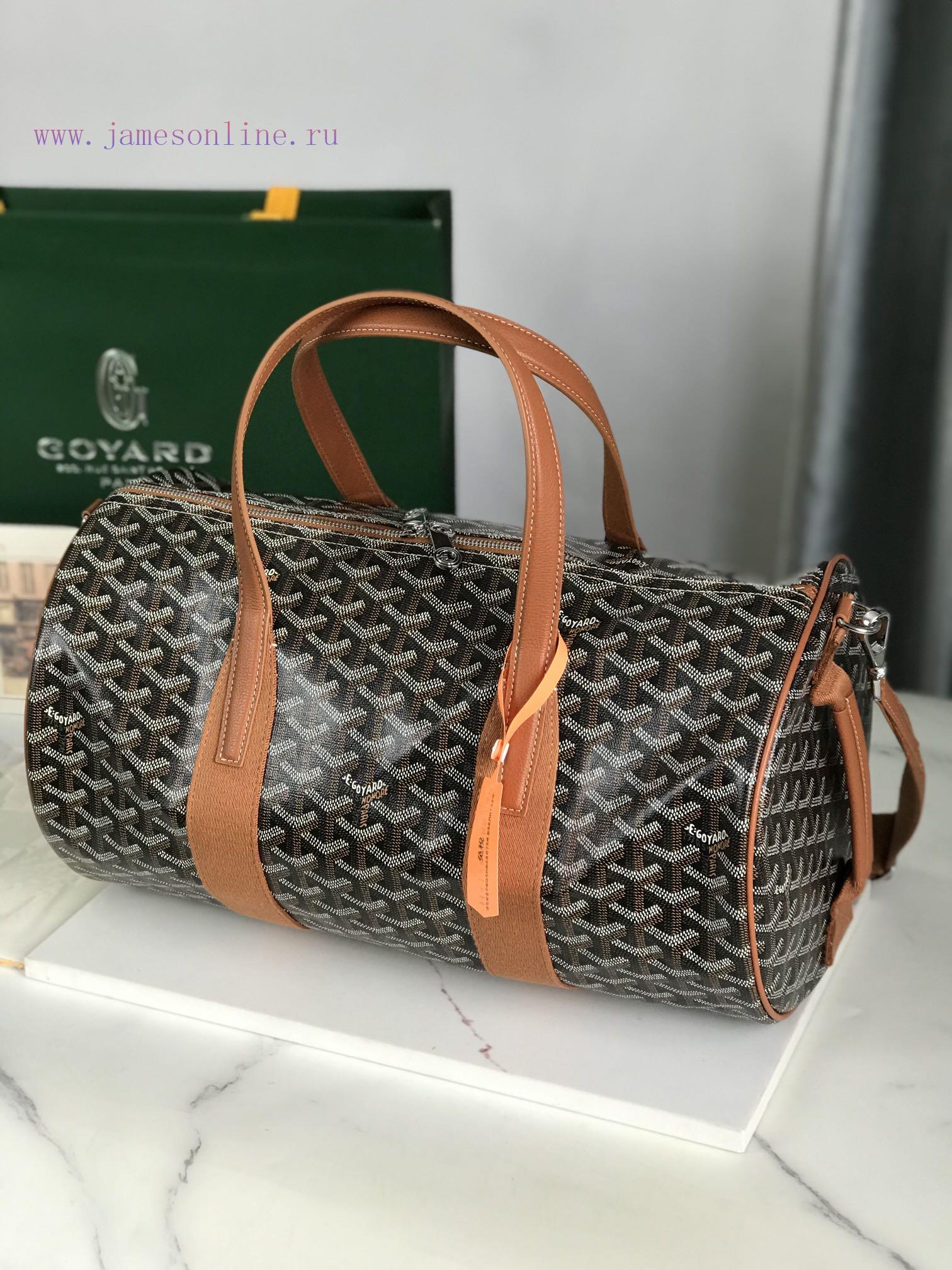 The Goyard Barrel 40 sports travel bag, with a size of 40cm, is more suitable for daily use tgjm0wgw - Image 4