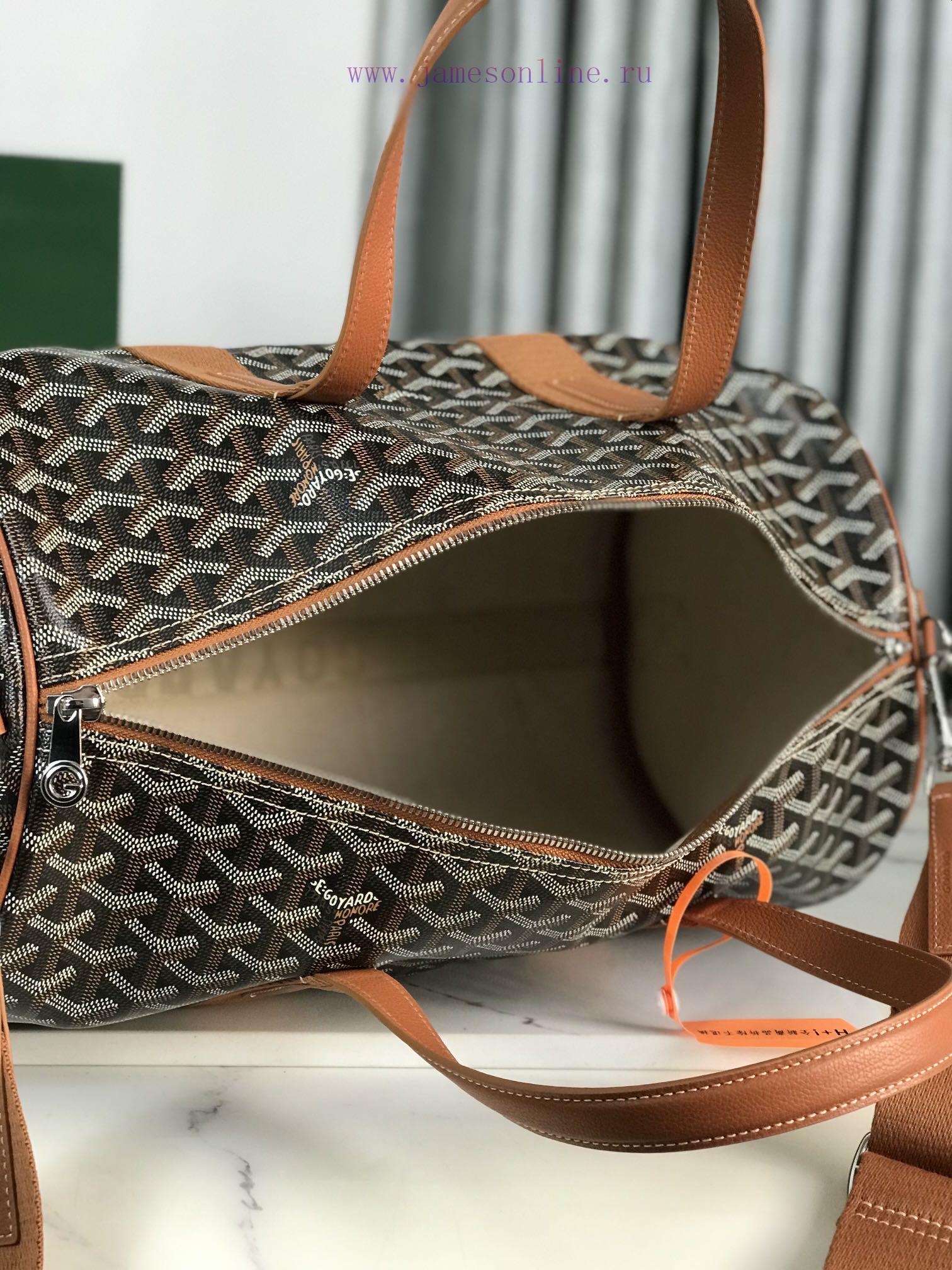 The Goyard Barrel 40 sports travel bag, with a size of 40cm, is more suitable for daily use tgjm0wgw - Image 7