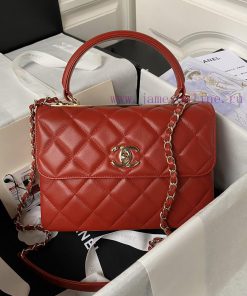 Chanel Bag Chanel Trendy 24C AS92236 CC controller model has made a comeback with its classi 9zsdx8wh