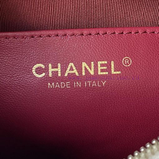 Chanel Bag This is too cute, isn't it Chanel 223A small AS4220hobo sheepskin armpit bag tas qwhulhu1 - Image 9