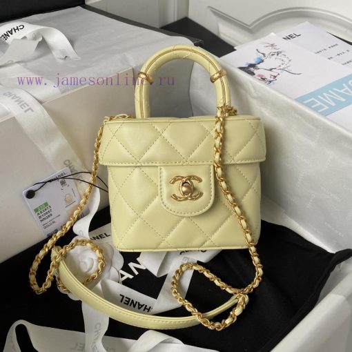 Chanel Bag The Chanel 23S new AS3973 handle makeup bag is a super popular item of the season 24h2548v - Image 2