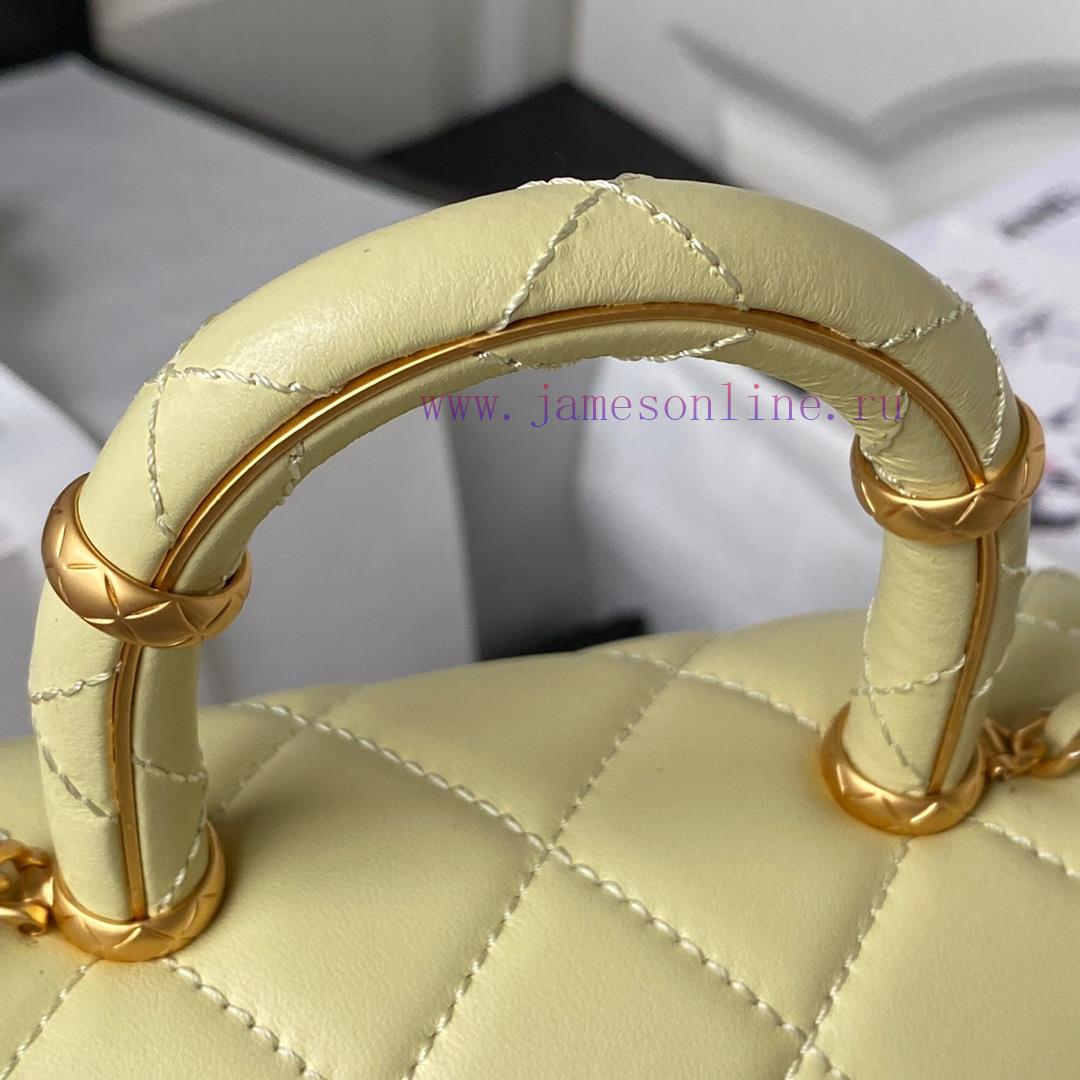 Chanel Bag Chanel 23S new AS4035 handle flip bag made of lambskin, this season's super popul oi0ve3yg - Image 5