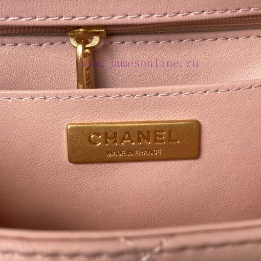 Chanel Bag Chanel 23S new AS4035 handle flip bag made of lambskin, this season's super popul 3rt50snw - Image 8