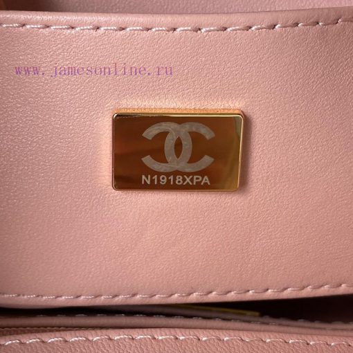 Chanel Bag Chanel 23S new AS4035 handle flip bag made of lambskin, this season's super popul 3rt50snw - Image 9