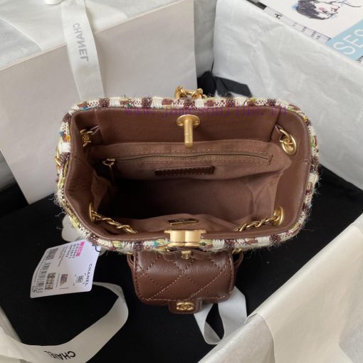 Chanel Bag The AS3947 twin backpack with a stock size of 23A Mao is really super beautiful. q83xovlx - Image 8