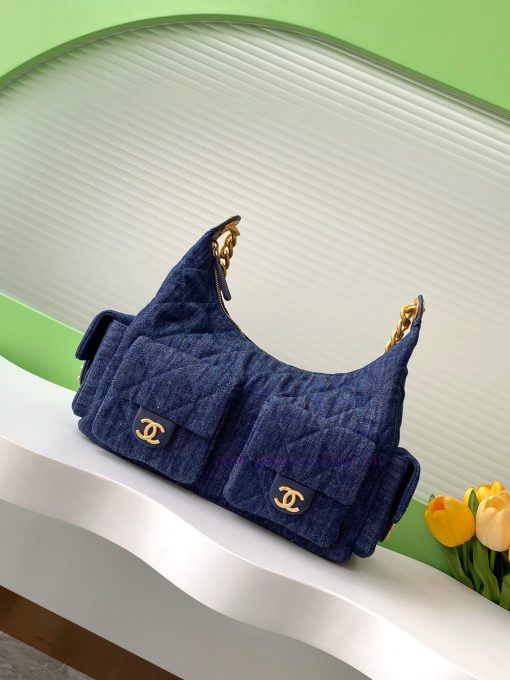 Chanel Bag The 25C popular denim fabric bag is surprisingly lightweight and beautiful, with 20uldrsg - Image 2