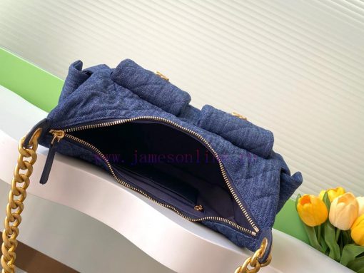 Chanel Bag The 25C popular denim fabric bag is surprisingly lightweight and beautiful, with 20uldrsg - Image 9