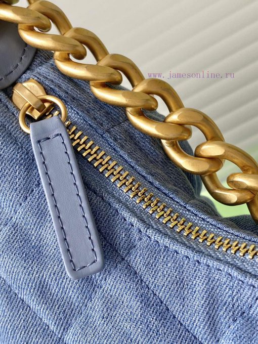 Chanel Bag The 25C popular denim fabric bag is surprisingly lightweight and beautiful, with wg3zs2xj - Image 8