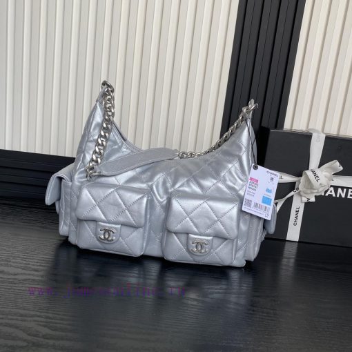 Chanel Bag Chanel 25C early spring collection AS5302 Hoho hippie bag with double bag opening 4wbxgm5s - Image 2
