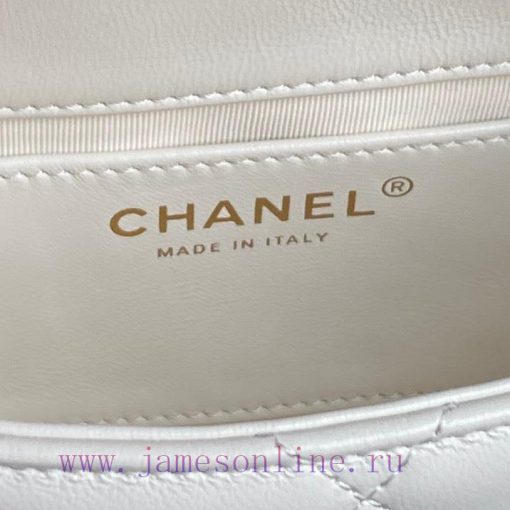 Chanel Bag Chanel 25C Early Spring Collection CF Woven Knot Handbag AS5298Sheepskin paired w m6prgngj - Image 10