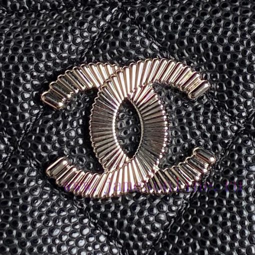 Chanel Bag Chanel 25C Silver Chain A4414 Logo Handheld Backpack with One Shoulder calf leath w6rwoto0 - Image 4