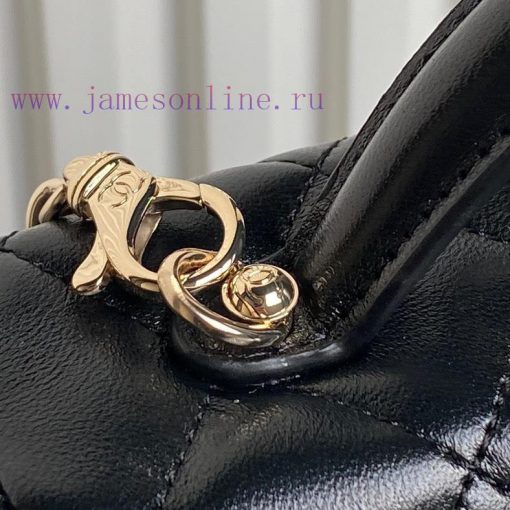 Chanel Bag Chanel 25C 4414 Small Diamond Logo Handheld Backpack with One Shoulder Sheepskin 1ou0ihkm - Image 6
