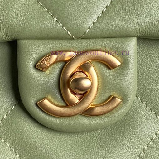 Chanel Bag Chanel 25C AS5315 combines elegance and practicality perfectly with sheepskin and d66xungt - Image 4