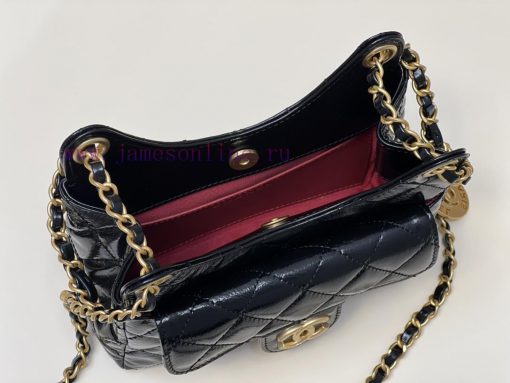 Chanel Bag 𝟮𝟯𝗣 Oil wax skin 𝗛𝗼𝗯𝗼The ceiling of the shoulder bag with the highest attention t c5e9seh0 - Image 8