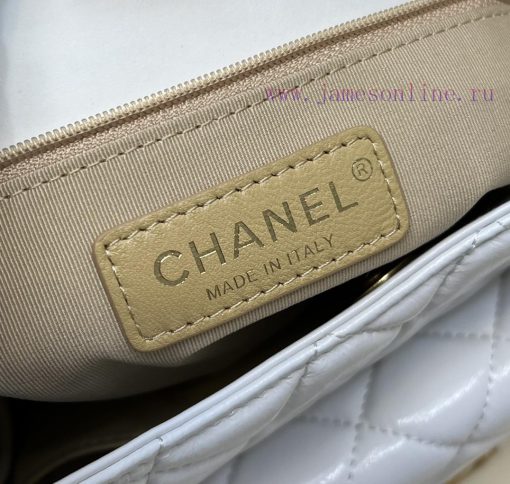 Chanel Bag 𝟮𝟯𝗣 Oil wax skin 𝗛𝗼𝗯𝗼The ceiling of the shoulder bag with the highest attention t aprwqhoy - Image 9