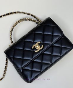 Chanel Bag 𝟮𝟯𝗣 The handle bag is made of cowhide series, with a bright luster, classic desig ap56ciqv