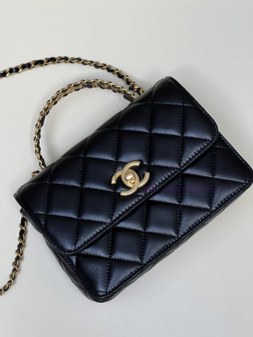 Chanel Bag 𝟮𝟯𝗣 The handle bag is made of cowhide series, with a bright luster, classic desig ap56ciqv - Image 2