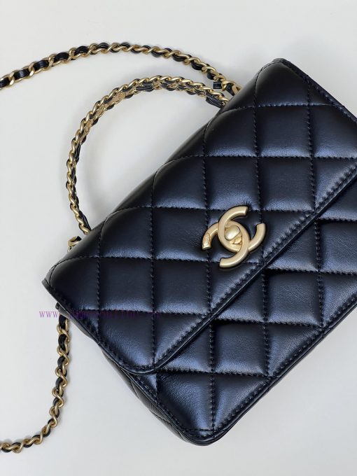 Chanel Bag 𝟮𝟯𝗣 The handle bag is made of cowhide series, with a bright luster, classic desig ap56ciqv - Image 3