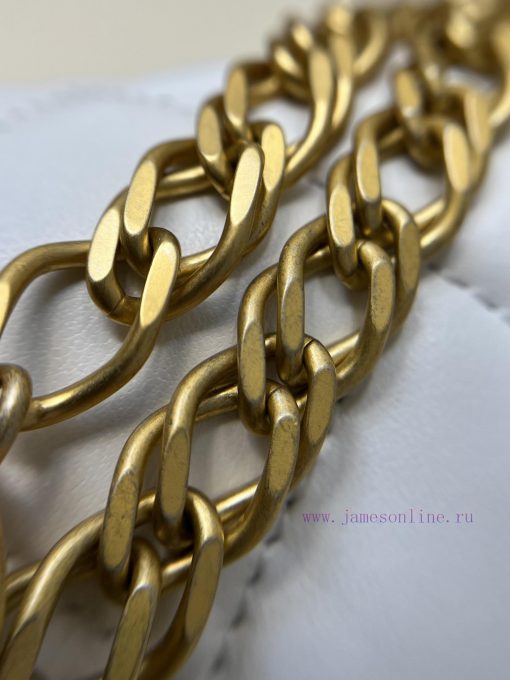 Chanel Bag 𝟮𝟯𝘀 Gold coin bag can be slung over one shoulder and carried by handChains and co si6fiprh - Image 8