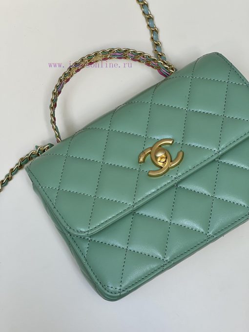 Chanel Bag 𝟮𝟯𝗣 The handle bag is made of cowhide series, with a bright luster, classic desig yw3t3r16 - Image 3