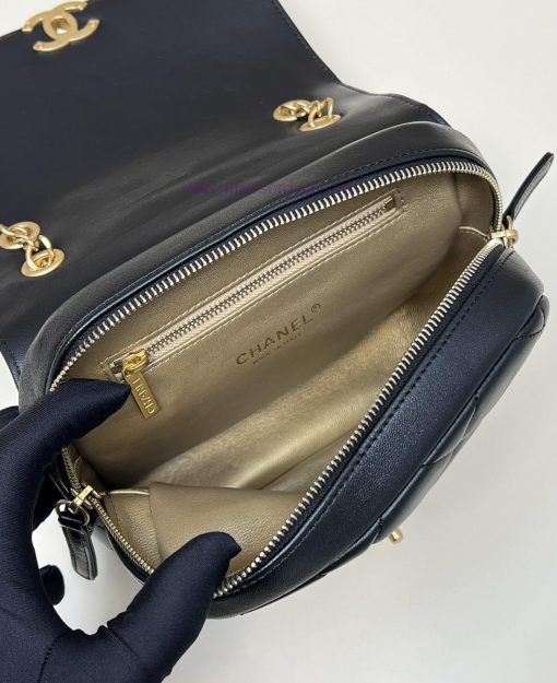 Chanel Bag 𝟮𝟯𝗣𝗔𝗱𝗼 Backpack 🪄Original factory lambskin has a delicate touchThe chain is the m rg2wwevu - Image 9