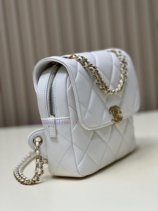 Chanel Bag 𝟮𝟯𝗣𝗔𝗱𝗼 Backpack 🪄Original factory lambskin has a delicate touchThe chain is the m rs764tma - Image 3