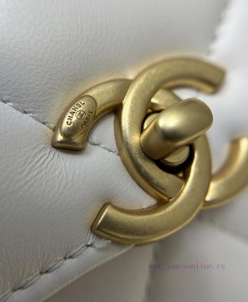 Chanel Bag 𝟮𝟯𝗣𝗔𝗱𝗼 Backpack 🪄Original factory lambskin has a delicate touchThe chain is the m rs764tma - Image 7