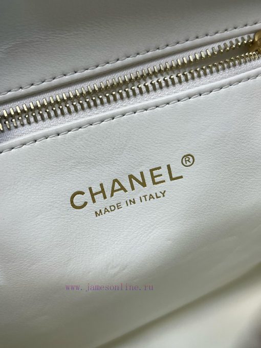 Chanel Bag 𝟮𝟯𝗣𝗔𝗱𝗼 Backpack 🪄Original factory lambskin has a delicate touchThe chain is the m rs764tma - Image 10