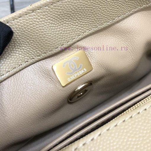 Chanel Bag 𝘾𝙃𝘼𝙉𝙀𝙇 𝟮𝟭𝙉𝙚𝙬 𝘾𝙤𝙘𝙤 𝙝𝙖𝙣𝙙𝙡𝙚The outer seam of the bag cover is designed with a built- 2n4kvriy - Image 10