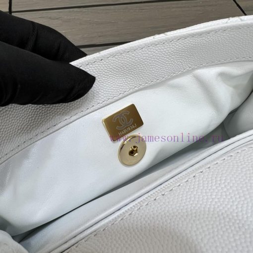 Chanel Bag 𝘾𝙃𝘼𝙉𝙀𝙇 𝟮𝟭𝙉𝙚𝙬 𝘾𝙤𝙘𝙤 𝙝𝙖𝙣𝙙𝙡𝙚The outer seam of the bag cover is designed with a built- 3fgiqy20 - Image 10