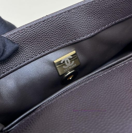Chanel Bag 𝘾𝙃𝘼𝙉𝙀𝙇 𝟮𝟭𝙉𝙚𝙬 𝘾𝙤𝙘𝙤 𝙝𝙖𝙣𝙙𝙡𝙚The outer seam of the bag cover is designed with a built- 1xoci0xn - Image 10