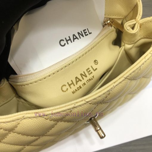 Chanel Bag 𝘾𝙃𝘼𝙉𝙀𝙇 𝘾𝙤𝙘𝙤 𝙝𝙖𝙣𝙙𝙡𝙚Customized original fine ball calf leather/inner calf leather p nk2apcs4 - Image 10