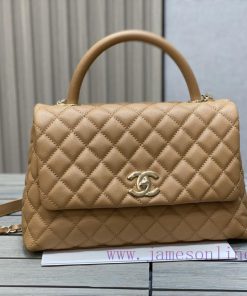 Chanel Bag 𝘾𝙃𝘼𝙉𝙀𝙇 𝘾𝙤𝙘𝙤 𝙝𝙖𝙣𝙙𝙡𝙚Customized original fine ball calf leather/inner calf leather p ihidg4zf