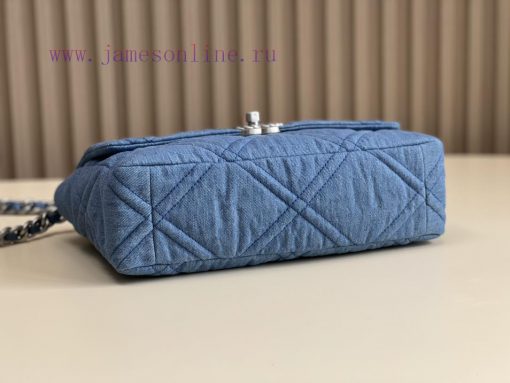 Chanel Bag 𝟮𝟮𝙎 Denim denim 𝟭𝟵𝘽𝙖𝙜𝗰𝗼𝗼𝗹 𝗰𝗼𝗹 denimStar Li Yuchun, the same style of Kusa Royal S vdhrwton - Image 7