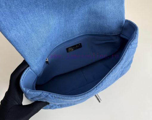 Chanel Bag 𝟮𝟮𝙎 Denim denim 𝟭𝟵𝘽𝙖𝙜𝗰𝗼𝗼𝗹 𝗰𝗼𝗹 denimStar Li Yuchun, the same style of Kusa Royal S vdhrwton - Image 9
