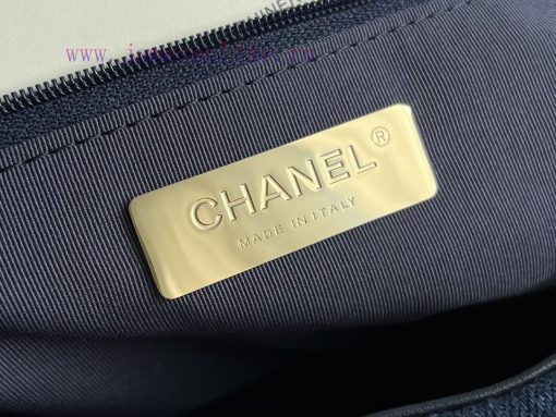 Chanel Bag 𝟮𝟮𝙎 Denim denim 𝟭𝟵𝘽𝙖𝙜𝗰𝗼𝗼𝗹 𝗰𝗼𝗹 denimStar Li Yuchun, the same style of Kusa Royal S fi1l3zzc - Image 10