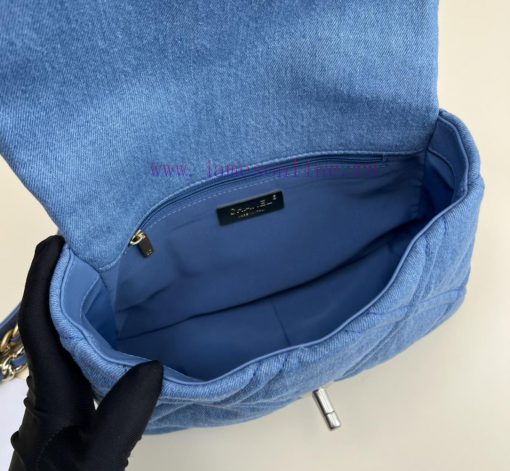 Chanel Bag 𝟮𝟮𝙎 Denim denim 𝟭𝟵𝘽𝙖𝙜𝗰𝗼𝗼𝗹 𝗰𝗼𝗹 denimStar Li Yuchun, the same style of Kusa Royal S 6xk0bfcq - Image 9