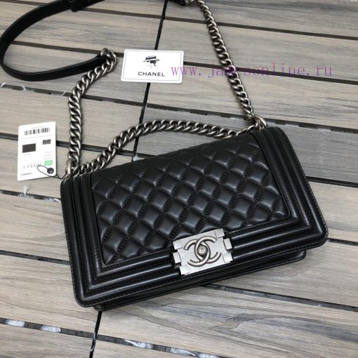 Chanel Bag 𝐋𝐞𝐁𝐨𝐲 Sheepskin Series Customized Original Sheepskin Leather Delicate, Smooth, Sy 4nmbf199 - Image 4