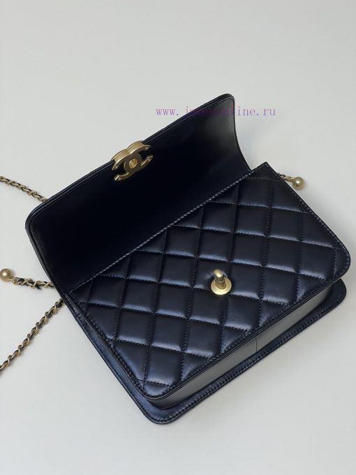 Chanel Bag 𝟮𝟭𝑆 Popular Double Ball Mouth Cover Bag SeriesThe magical little golden ball can duwyrtg2 - Image 7