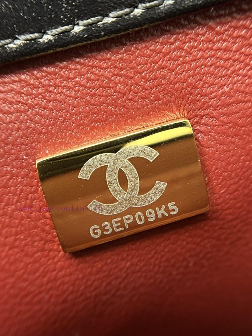 Chanel Bag 𝟮𝟭𝑆 Popular Double Ball Mouth Cover Bag SeriesThe magical little golden ball can dknbllat - Image 10