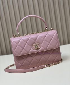 Chanel Bag 𝟮𝟯𝐒𝐓𝐫𝐞𝐧𝐝𝐲 Classic Edition 𝑇𝑟𝑒𝑛𝑑𝑦𝐶𝐶Imported lambskinThe overall feel of the bag is s1w46tv7