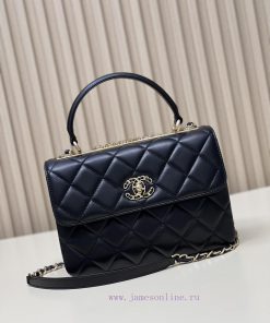 Chanel Bag 𝟮𝟯𝐒𝐓𝐫𝐞𝐧𝐝𝐲 Classic Edition 𝑇𝑟𝑒𝑛𝑑𝑦𝐶𝐶Imported lambskinThe overall feel of the bag is bcnhquu0