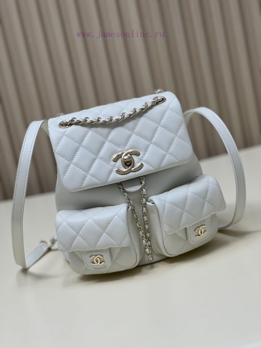 Chanel Bag 𝟮𝟯𝗣 Super popular double backpack, very small in size, about the same size as the 5cj9yxnu - Image 2