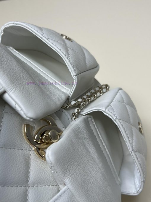Chanel Bag 𝟮𝟯𝗣 Super popular double backpack, very small in size, about the same size as the 5cj9yxnu - Image 7