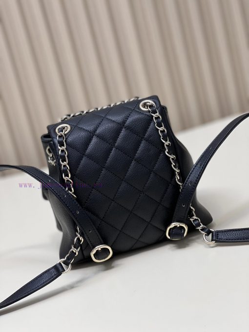Chanel Bag 𝟮𝟯𝗣 Super popular double backpack, very small in size, about the same size as the 1a5rf5u6 - Image 4