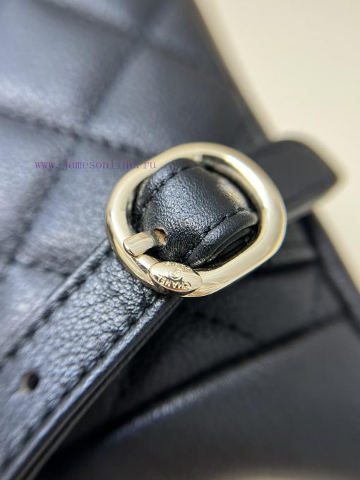 Chanel Bag 𝟮𝟯𝗣 Super popular double backpack, very small in size, about the same size as the 1a5rf5u6 - Image 6