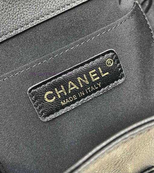 Chanel Bag 𝟮𝟯𝗣 Super popular double backpack, very small in size, about the same size as the 44h9hpld - Image 10