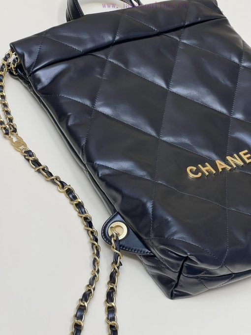 Chanel Bag 𝟮𝟮𝗯𝗮𝗴 Small backpack made of original calf leather, with a minimalist appearance mlszcsnx - Image 3