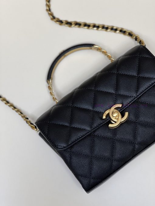 Chanel Bag 𝟮𝟯𝐬𝐜𝐚𝐫𝐫𝐲𝐦𝐞 Super beautiful handle lychee skin boughtThe bag model is 𝟮𝟯𝐬𝐜𝐚𝐫𝐲𝐦𝐞𝐬𝐢𝐳 g38xa6e0 - Image 3