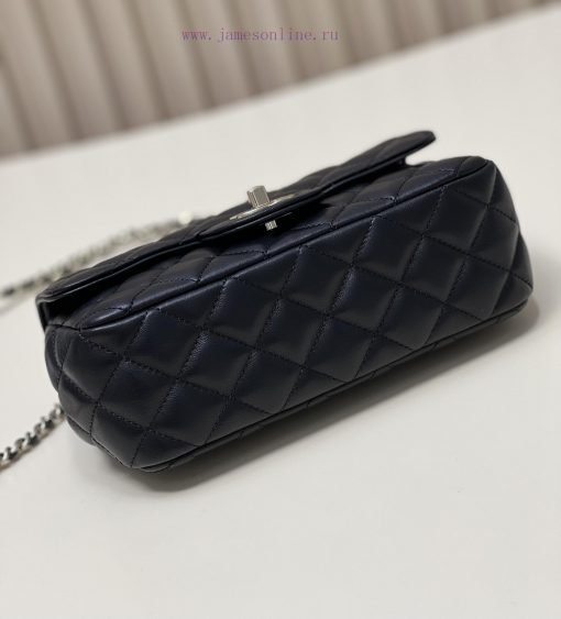 Chanel Bag 𝟮𝟯𝐀 Diamond handle 𝐂𝐅Glossy Sheepskin Diamond Handle Design More Exquisite, Immor p8neszki - Image 7
